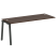 Проходной наборный элемент рабочей станции Metal System Style БА.ПРС-СП-1.5 1800x720x750 (Дуб Наварра/Серый металл)