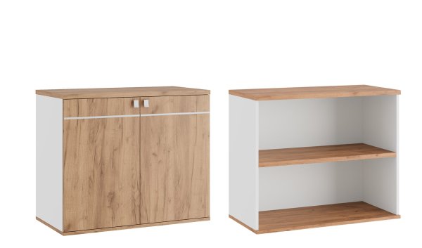 Креденция Foil (900х450х750) (Дуб крафт золотой)