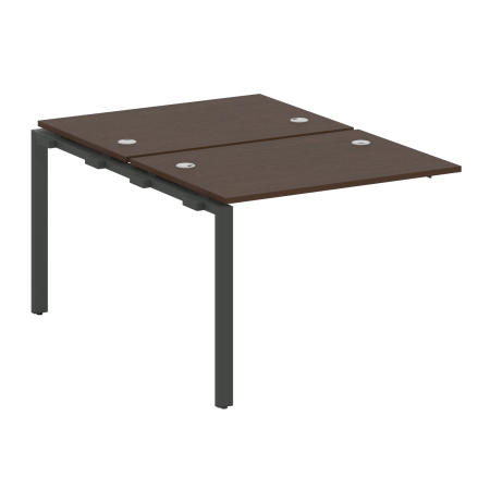 Проходной наборный элемент рабочей станции Metal System Style БП.ПРС-СП-2.1 1000x1475x750 (Венге Цаво/Антрацит металл)