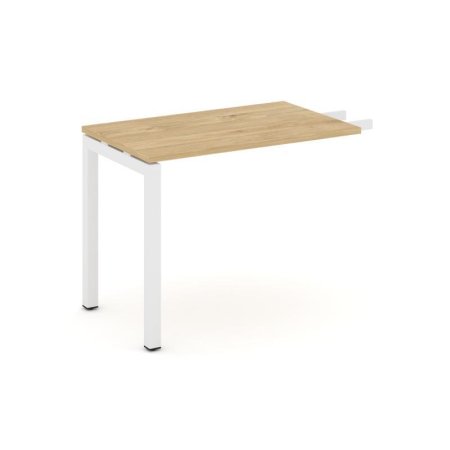 Брифинг-приставка SN-5P.BR-002 (780х600х750) (Тиквуд Светлый/Металл Белый)