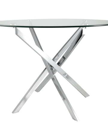 Стол Hydra D100 (Стол обеденный Гидра прозрачный)