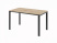 Стол на металлокаркасе одинарный Саньяна N-31 1350x750x750 (Акация МораваЧерный)