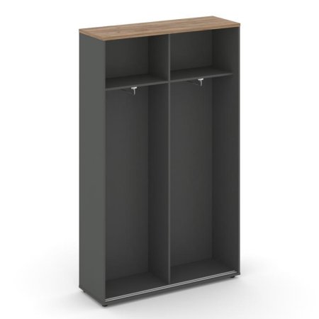 Шкаф-купе для одежды SN.SHK-003 (1200х400х1982) (Антрацит/Дуб Табак)