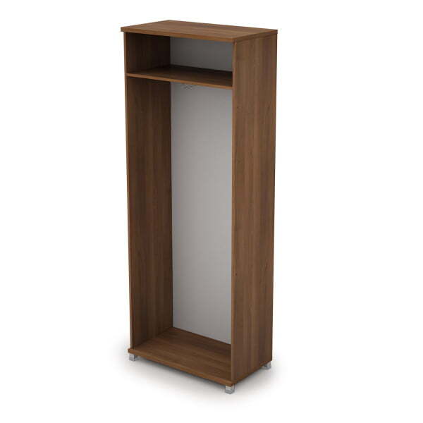 6Ш.013 Шкаф для одежды (800x450x2116) (Шамони темный)