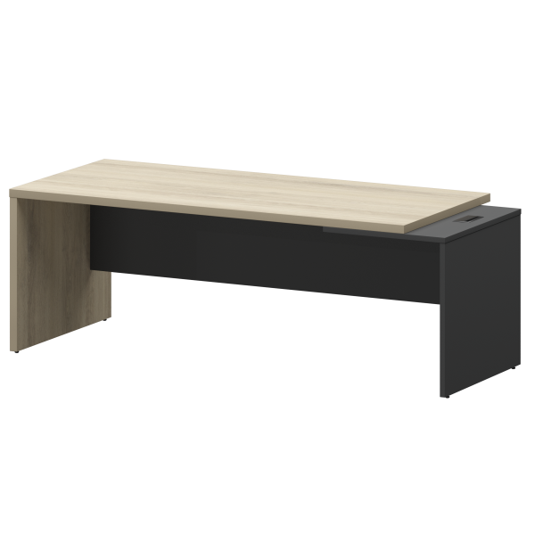 Стол руководителя правый Кортез KZ-22R 2200x900x750 (Кронберг/Графит)