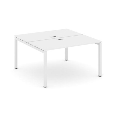 Рабочая станция 2-х сторонняя SN-5P.DRS-021 (980х1632х750) (Белый/Металл Белый)