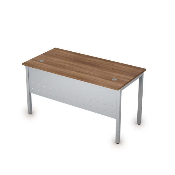 Стол письменный на металлокаркасе Стиль 2МК.109 1400x700x750 (Шамони темныйСерый)