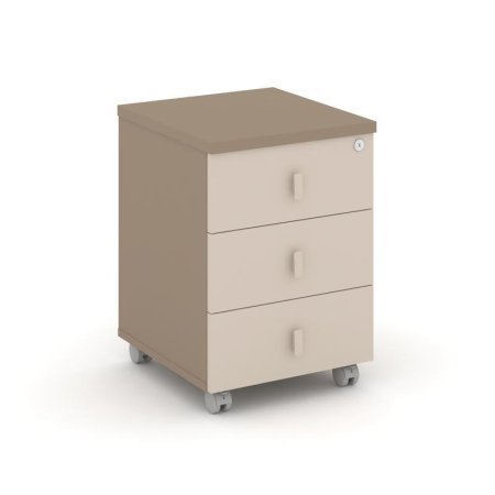 Тумба мобильная ES.ТМ-3 (432х460х611) (Латте/Капучино)