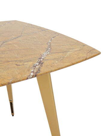 Стол обеденный Ричмонд 100*100 охра стеклянный (Стол обеденный Ричмонд охра)