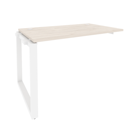 Наборный элемент рабочей станции на О-образном м/к Onix O.MO-1.NRS-2.7 1180x720x750 (Денвер Светлый/Белый Металл)