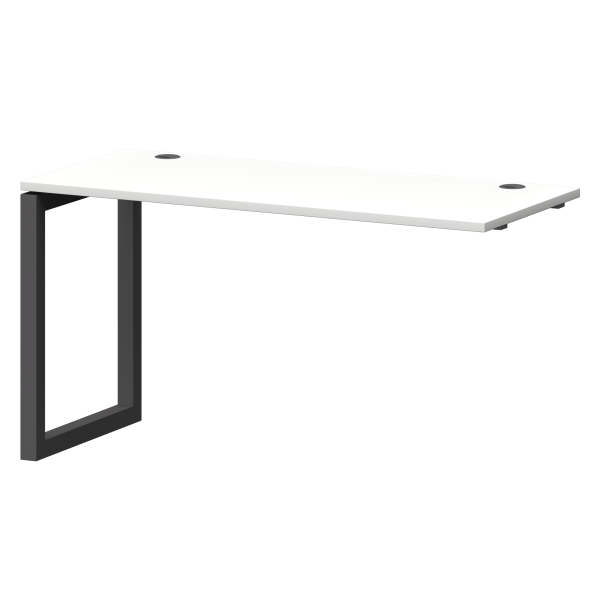 Модуль линейный на металлокаркасе Смарт СМС25-О-14К.60Э.Пр.50 1400x600x750 (Белый/Антрацит)