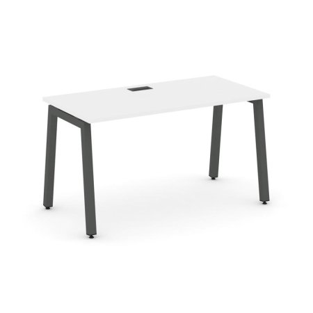 Стол письменный SN-5A.SP-012 (1180х700х750) (Белый/Металл Антрацит)