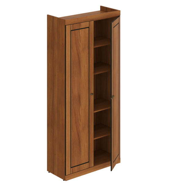 Шкаф для документов Larex LHC 90.1 900x400x2010 (Орех Тироли)