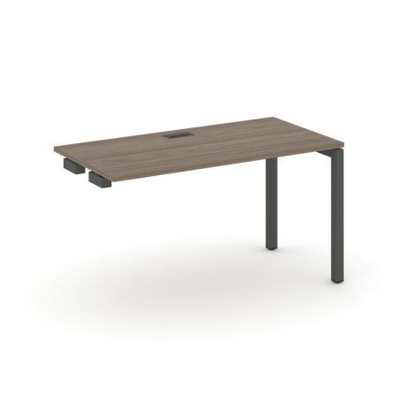 Стол-приставка к опорным элементам SN-5P.OPRS-024 (1580х800х750) (Вяз Благородный/Металл Антрацит)