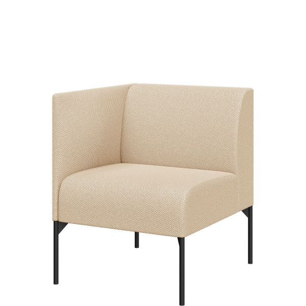 Диван Бридж. Модуль 1-местный правый. (Модуль 1-местный правый sweet_cream)