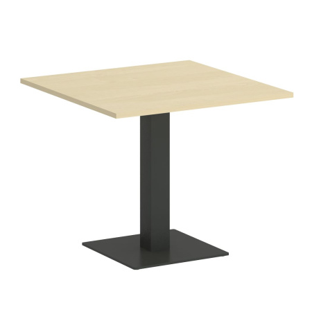 Стол квадратный VR.SP-5-90.2 900x900x750 (Клен/Антрацит Металл)