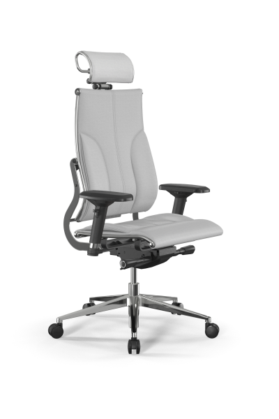 Кресло для руководителя Метта Y 2DM B2-10D - Infinity /Kc06/Nc06/D04P/H2cL-3D(M26.B32.G25.W03) (Белый)