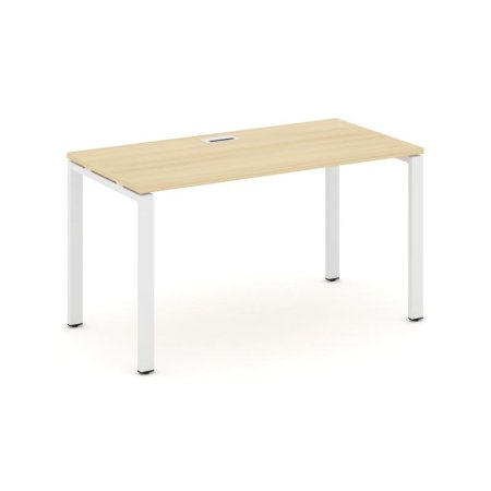 Стол письменный SN-6P.SP-012 (1180х700х750) (Акация Лорка/Металл Белый)