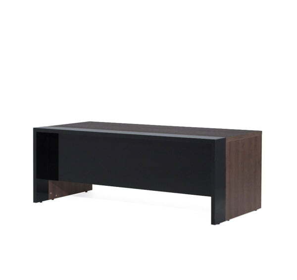 LAVA Стол для руководителя 200 (Табак/Черный глянец)