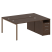 Рабочая станция с опорной тумбой Metal System Style БП.РС-СТП-2.3 1812x1475x750 (Дуб Наварра/Серый металл)
