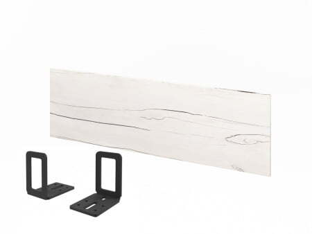 Экран настольный ЛДСП к одному столу L-059-1 1350х18х400 (Таксония Айвори)