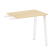 Приставной элемент Metal System Style БА.ПР-2 800x600x750 (Дуб Наварра/Серый металл)