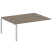 Проходной наборный элемент рабочей станции Metal System Style БП.ПРС-СП-2.5 1800x1475x750 (Дуб Наварра/Серый металл)