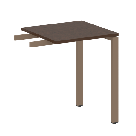 Приставной элемент Metal System Style БП.ПР-1 600x600x750 (Венге Цаво/Мокко металл)