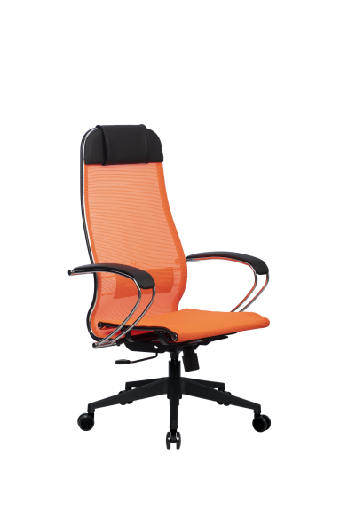 Кресло для руководителя Метта МЕТТА-12(MPRU)/подл.131/осн.002 (Оранжевый)