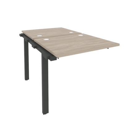 Наборный элемент рабочей станции на м/к Onix O.M-2.NRS-0.7 780x1475x750 (Дуб Аттик/Черный металл)