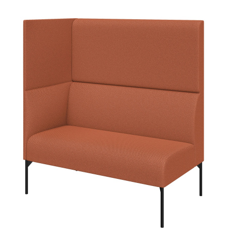 Диван Бридж. Модуль 2-местный правый высокий. (Модуль 2-местный правый высокий sweet_orange)