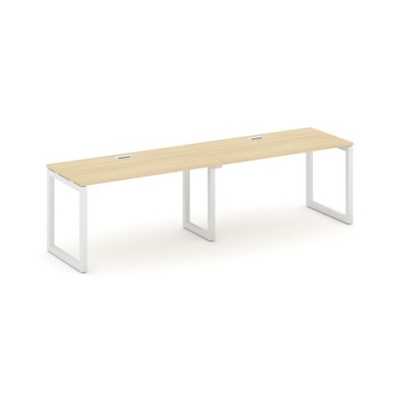 Рабочая станция 1 сторонняя SN-5O.ORS-004 (3160х600х750) (Акация Лорка/Металл Белый)