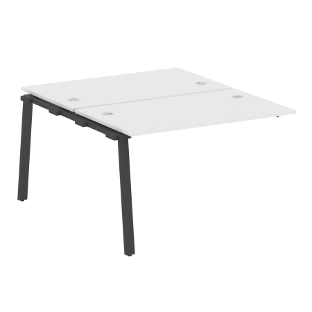 Проходной наборный элемент рабочей станции Metal System Style БА.ПРС-СП-2.2 1200x1475x750 (Белый/Антрацит металл)