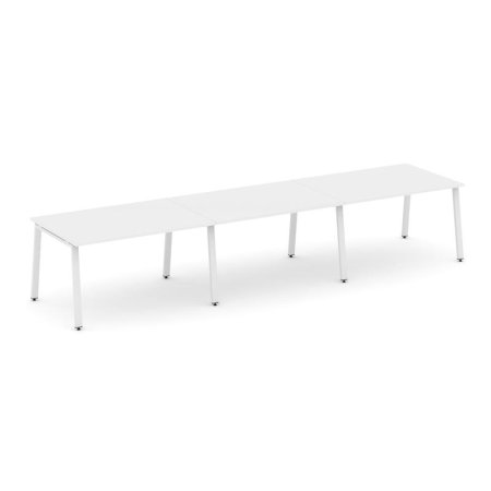 Стол переговорный SN-6A.SPRG-024.3 (4740х980х750) (Белый/Металл Белый)