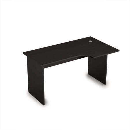 2С.045 Стол криволинейн.прав. 1400x800x750 (Венге)