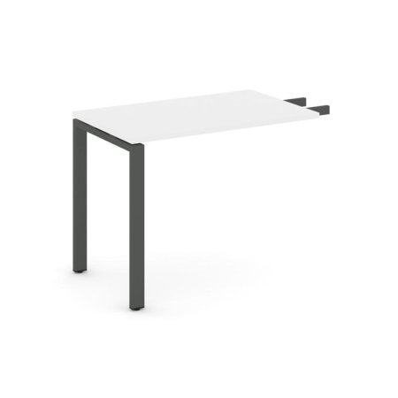 Брифинг-приставка SN-6P.BR-002 (780х600х750) (Белый/Металл Антрацит)