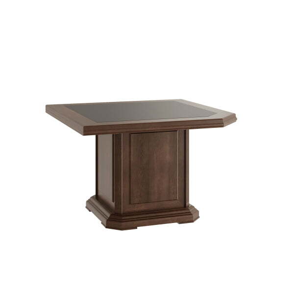 Элемент стола для переговоров угловой Ministry MNS29702 1200x1200x760 (Дуб шоколад)