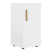 Шкаф колонка с глухой малой дверью Forta FLC 40.1 399x404x801 (Белый премиум)