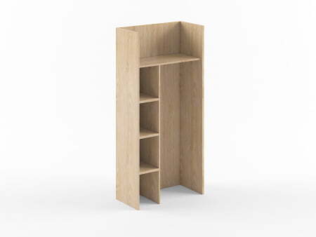 Каркас гардероба Born В-701 900x435x1904 (Дуб Девон)