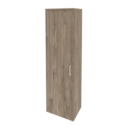 Гардероб узкий левый Onix O.GB-1L 560x420x1977 (Тиквуд Темный)