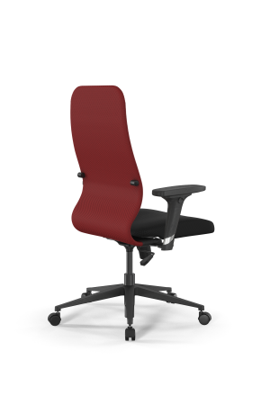 Кресло для руководителя Метта Sit 8 B2-10D - UMF(X1) /Uh02/Wh00/D02P(M09.B11.G19.W02 (Красный | Черный)