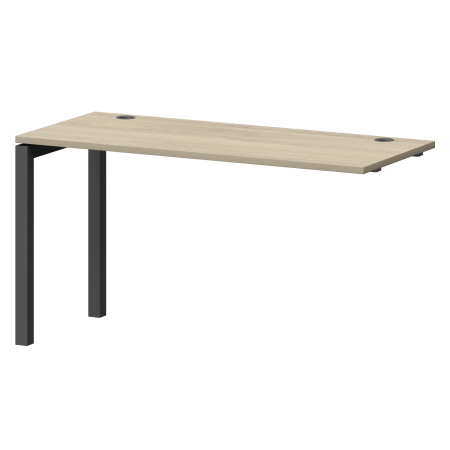 Модуль линейный на металлокаркасе Смарт СМС25-П-14К.60Э.Пр50 1400x600x750 (Кронберг/Антрацит)