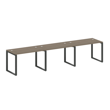 Рабочая станция Metal System Style БО.СМ-3.2 3600x720x750 (Вяз/Антрацит металл)