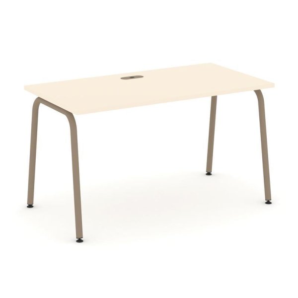 Стол рабочий ES.SP-3-LK (1380х730х750) (Сатин/Металл Латте)