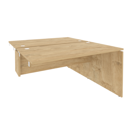 Стол-приставка двойной к опорным элементам Onix O.D.SPR-3.8 1380x1635x750 (Тиквуд Светлый)