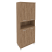 Шкаф First KST-1.5 800x430x2060 (Дуб Табак)