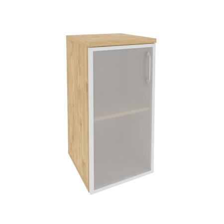 Шкаф низкий узкий левый Onix O.SU-3.2RL 400x420x823 (Тиквуд Светлый)