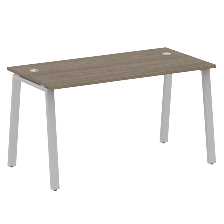 Стол письменный Metal System Style БА.СП-3 1400x720x750 (Вяз/Серый металл)