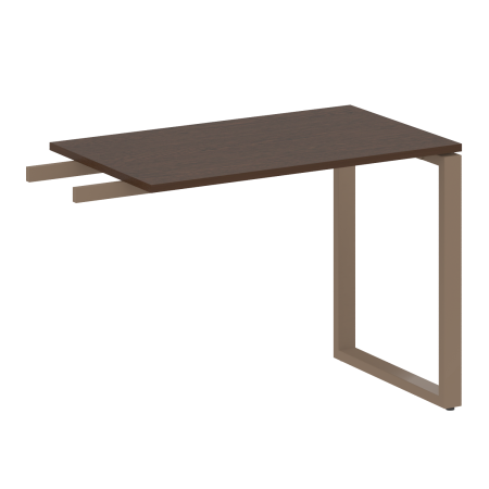 Приставной элемент БО.ПР-3 1000x600x750 (Венге Цаво/Мокко металл)