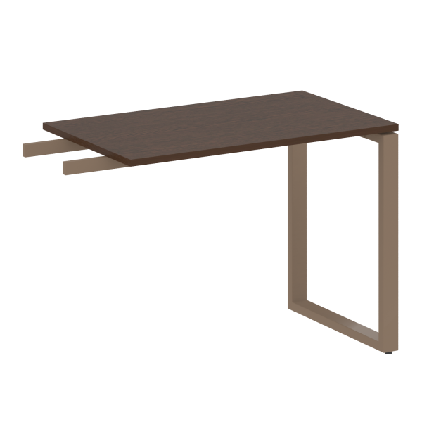 Приставной элемент БО.ПР-3 1000x600x750 (Венге Цаво/Мокко металл)